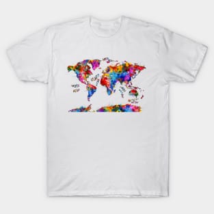 world map T-Shirt